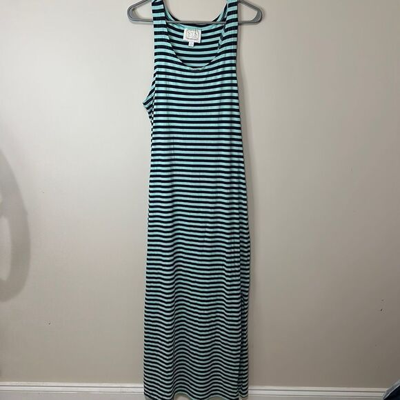 STS Sail to Sable Long Maxi Tank Dress - Picture 1 of 5